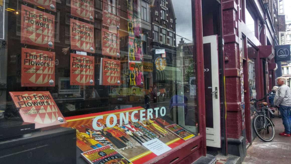Concerto records shop in Amsterdam