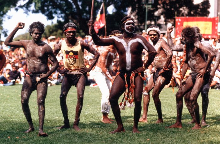 Australia_Sydney Aboriginal protest 1988_klinkhammerphoto_Coroboree