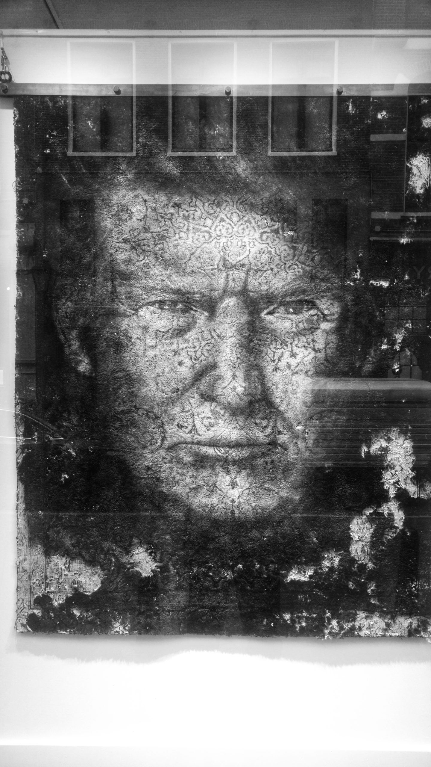 Christiaan Lieverse created this work on the President of the United States, Donald J. Trump named Paradise Corroded.  