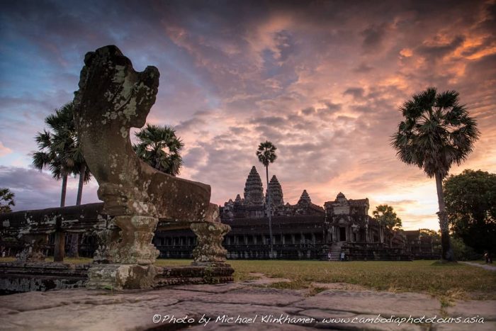 angkor wat temple cambodia naga