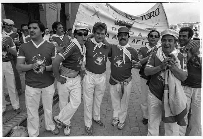 Madrid through my lens in 1985_Spain's bullfight fans 